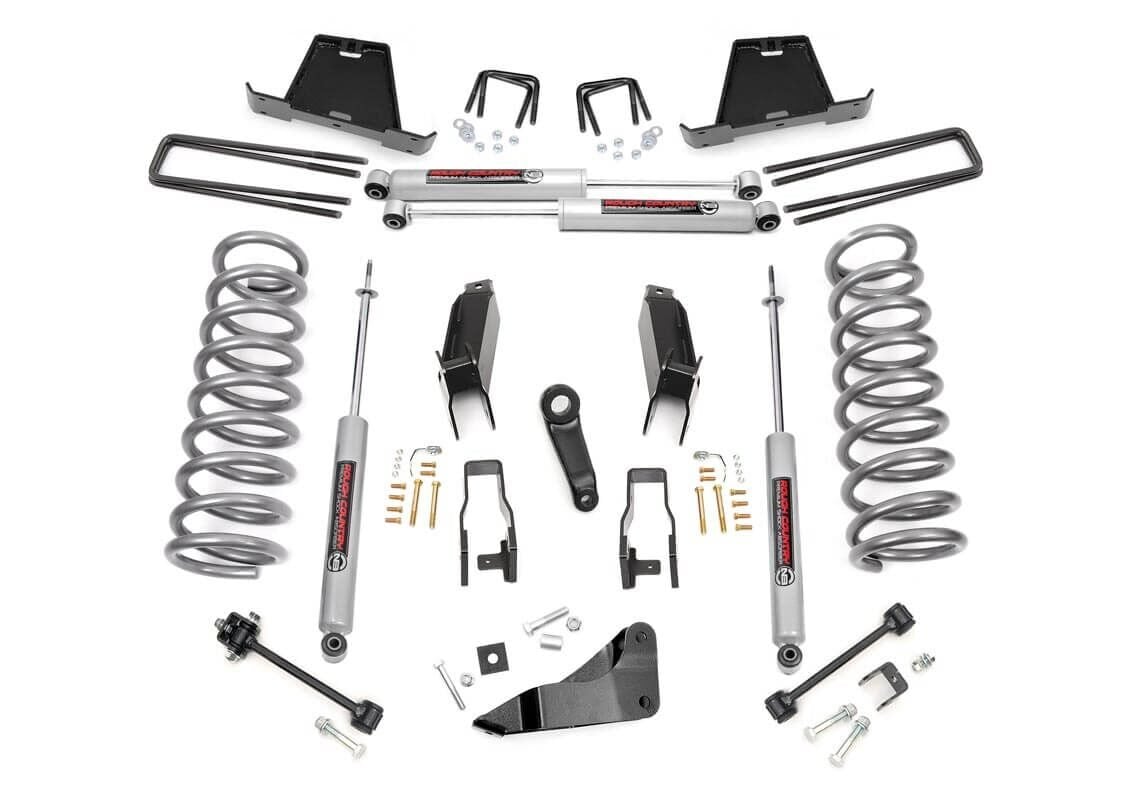 Rough Country | 5 Inch Lift Kit | Ram 2500 Mega Cab/3500 Mega Cab - Gas 4WD (2010)