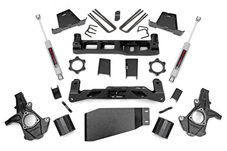 Rough Country | 6 Inch Lift Kit | Chevy/GMC 1500 4WD (2007-2013)