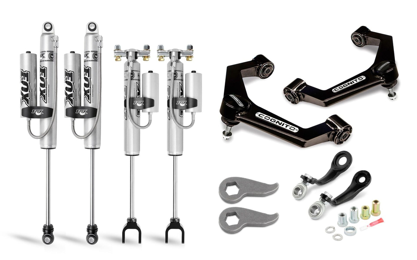 Cognito - 3-Inch Premier Leveling Kit with Fox PSRR 2.0 Shocks for 20-24 Silverado/Sierra 2500/3500 2WD/4WD