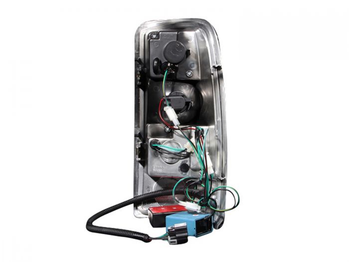 ANZO - 2000-2006 CHEVROLET TAHOE/SUBURBAN/GMC YUKON TAILLIGHTS CHROME-Tail Lights-Deviate Dezigns (DV8DZ9)