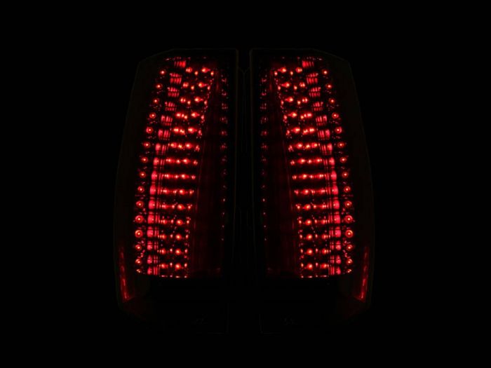 ANZO - 2007-2014 CHEVROLET TAHOE/SUBURBAN/GMC YUKON LED TAILLIGHT SMOKE G5-Tail Lights-Deviate Dezigns (DV8DZ9)