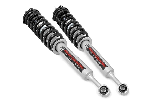 Rough Country | Loaded Strut Pair | 6 Inch | Toyota Tacoma 2WD/4WD (2005-2023)