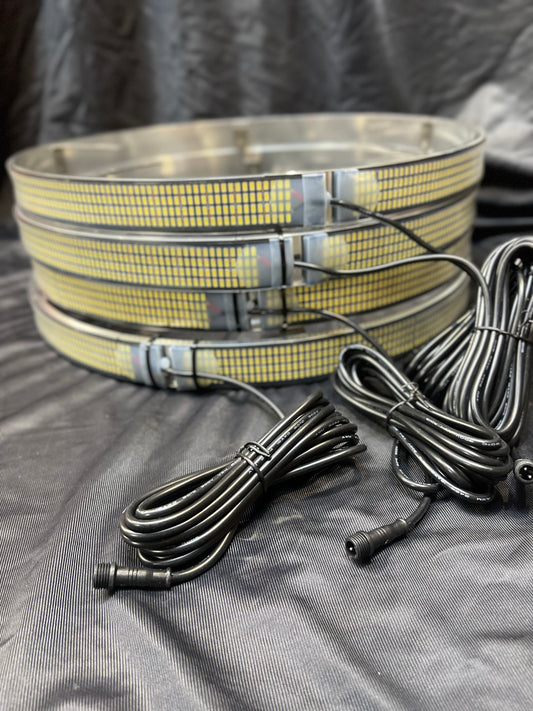 HIGH DENSITY Quad Row wheel lights