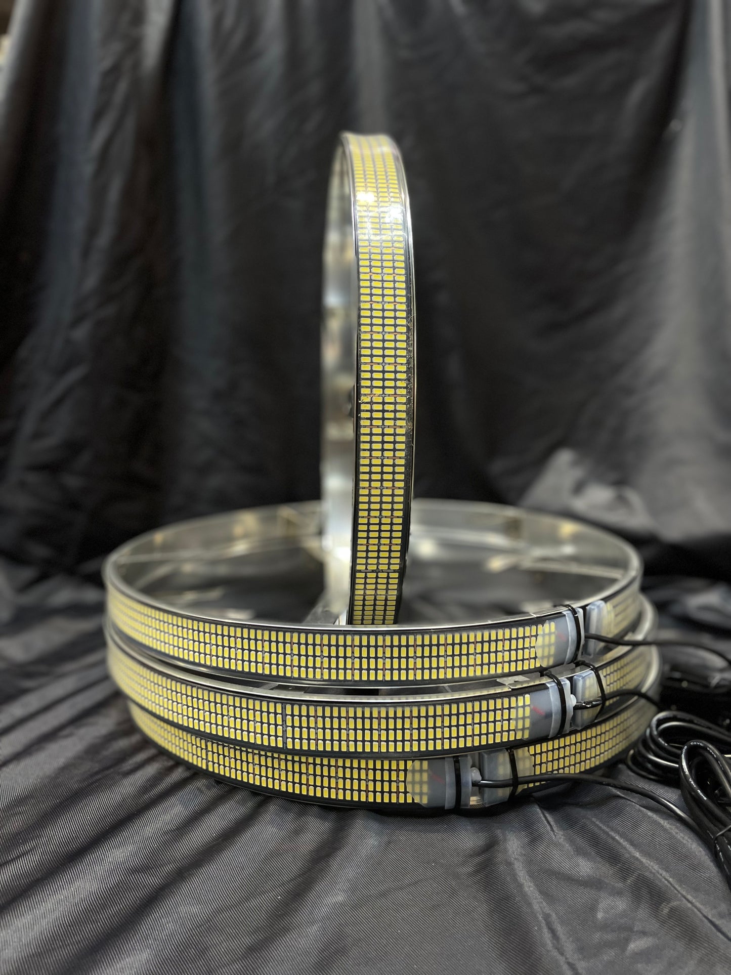 HIGH DENSITY Quad Row wheel lights