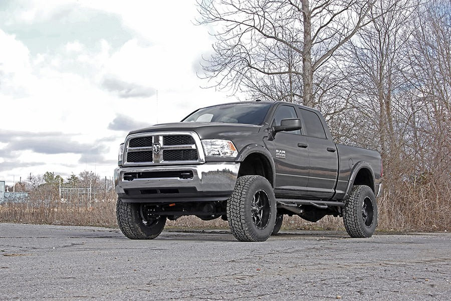 Rough Country | Dodge Pocket Fender Flares | Rivets | (10-18 Ram 2500/3500) -D/C
