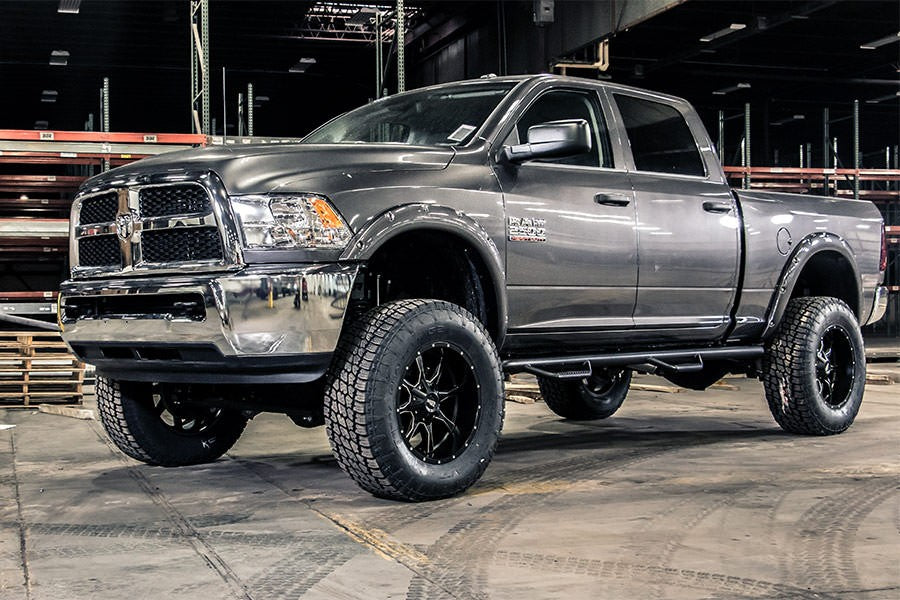 Rough Country | Dodge Pocket Fender Flares | Rivets | (10-18 Ram 2500/3500) -D/C