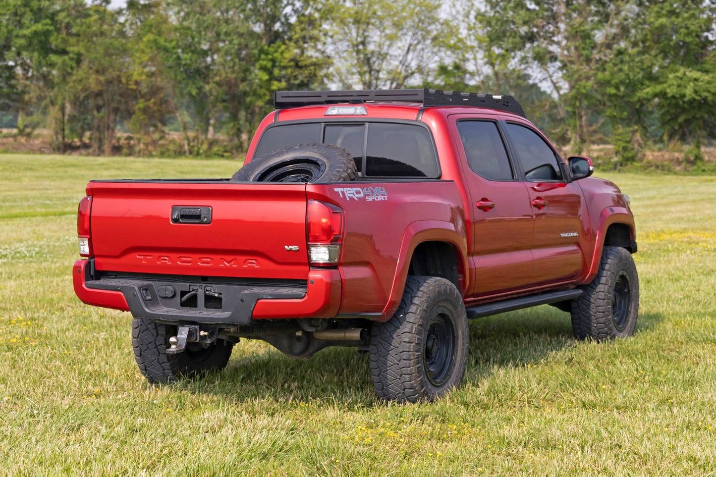 Rough Country | Bed Mount Spare Tire Carrier | Toyota Tacoma 2WD/4WD (2016-2023)