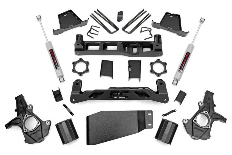 Rough Country | 7.5 Inch Lift Kit | Chevy/GMC 1500 4WD (2007-2013)