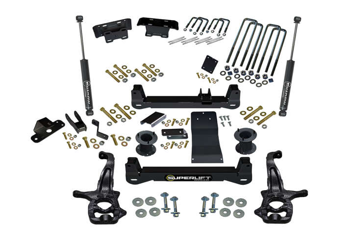 Super Lift - 2019 - 2022 6 inch Lift Kit 2019-2022 Chevy/GM Silverado/Sierra 1500 4WD