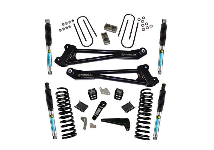 Super Lift - 2013 - 2018 Ram 3500 4in Dodge Lift Kit | Replacement Radius ArmsDiesel 4WD