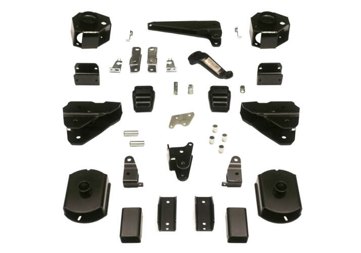 Super Lift - 2014 - 2018 4in Dodge Lift Kit | Coil Spacer Kit w/ Shock Brackets 4WD