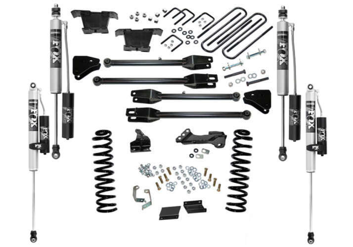 Super Lift - 2011 - 2016 F250/F350 4WD 4in Ford Lift Kit | Diesel w/ 4-Link Conversion