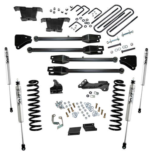 Super Lift - 2011 - 2016 F250/F350 4WD 4in Ford Lift Kit | Diesel w/ 4-Link Conversion