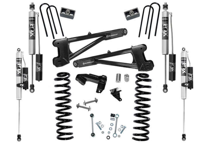 Super Lift - 2011 - 2016 F250/F350 4WD 4in Ford Lift Kit | Diesel w/ Replacement Radius Arms