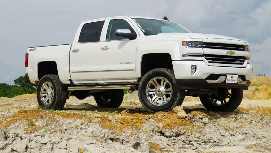 Super Lift - 2014 - 2019 6.5in Chevy/GMC Lift Kit | Aluminum/Stamped Control Arms Silverado/Sierra 1500 2WD/4WD