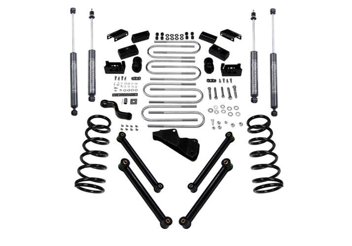 Super Lift - 2010 - 2013 Ram 2500 and 3500 6in Dodge Lift Kit Diesel 4WD