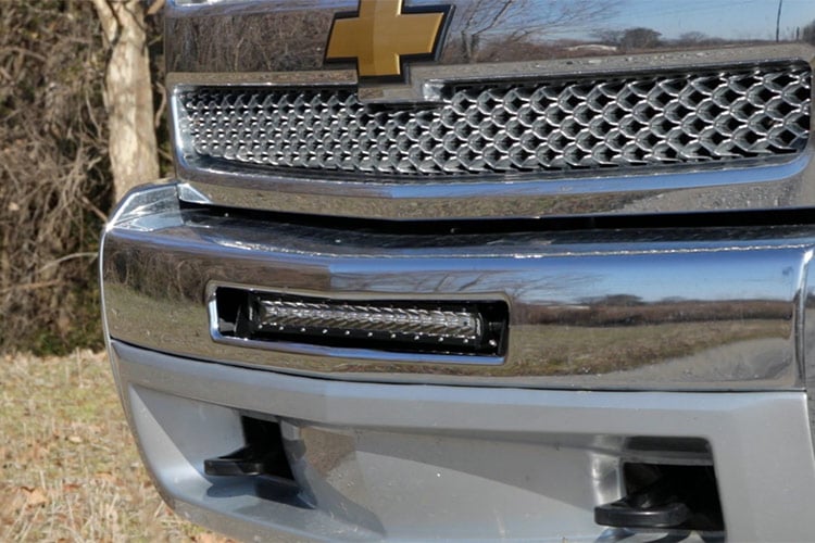 Rough Country | LED Light Mount | Bumper | 20" | Chevy Silverado 1500 (07-13)/Silverado 2500 HD (07-10)