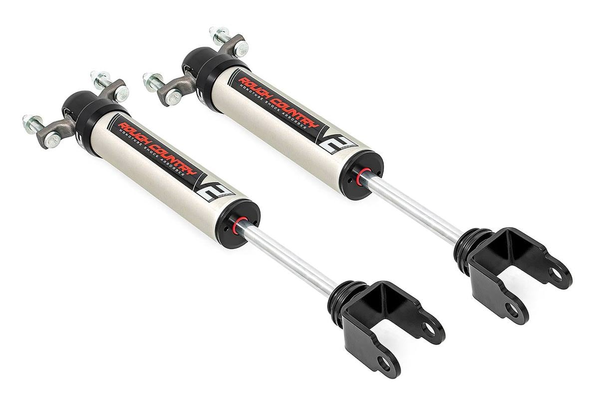 Rough Country | V2 Front Shocks | 0-2" | Chevy/GMC 2500HD/3500HD (11-23)