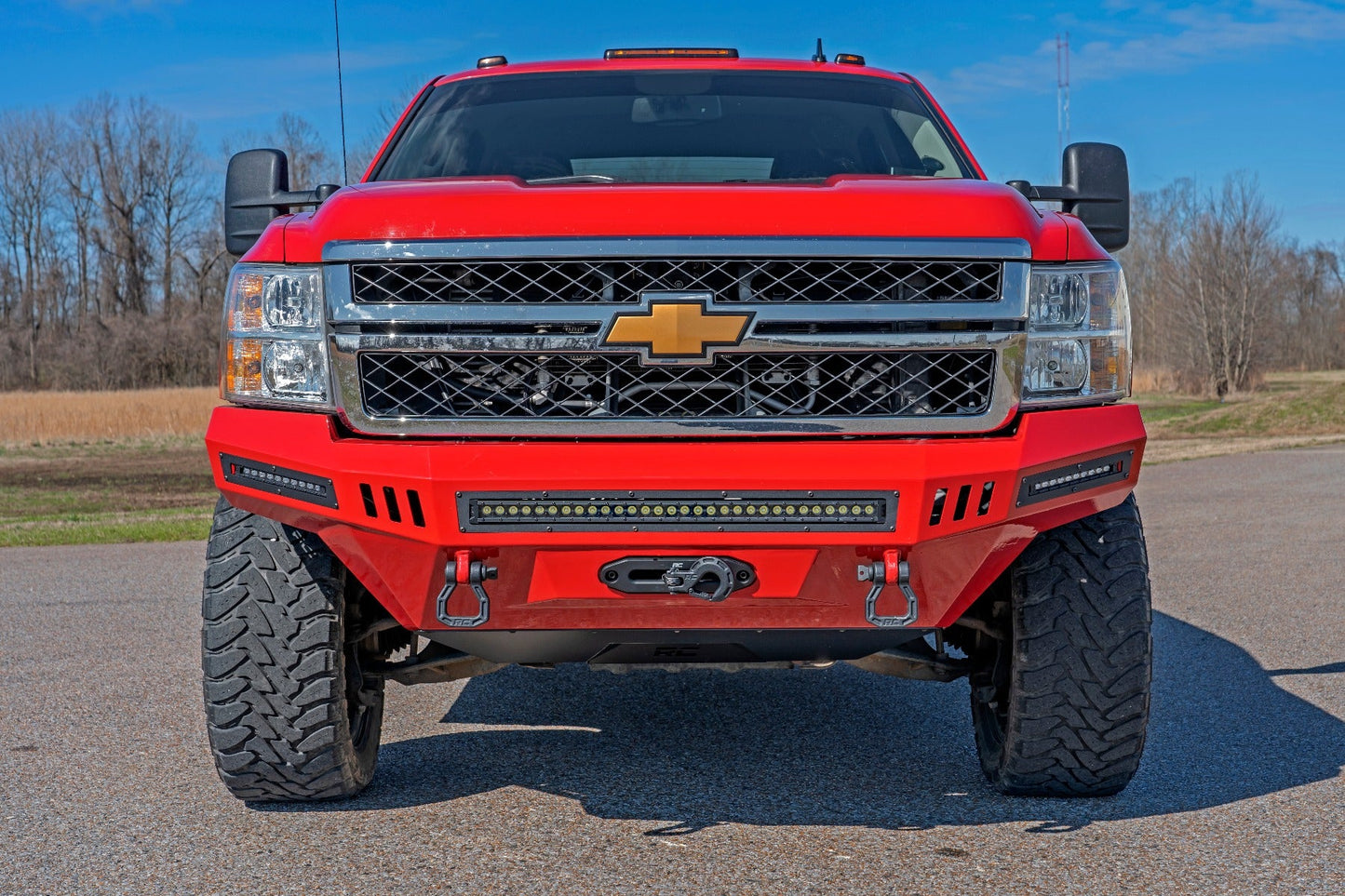 Rough Country | Skid Plate | Prerunner Bumper | Chevy Silverado 2500 HD (07-14)