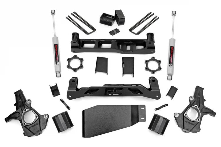 Rough Country | 5 Inch Lift Kit | Chevy/GMC 1500 4WD (2007-2013)