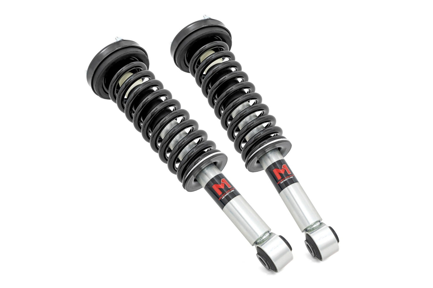 Rough Country | 0-2" M1 Adjustable Leveling Struts | Ford F-150 4WD (2009-2013)