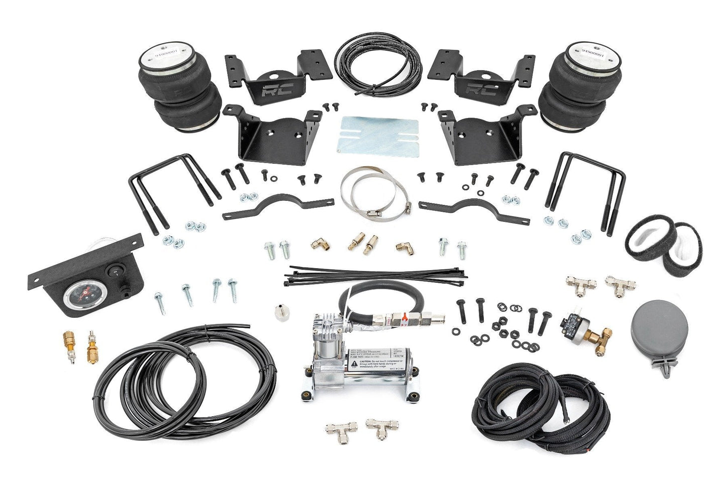 Rough Country  | Air Spring Kit w/compressor | 0-7.5" Lift | Chevy/GMC 2500HD/3500HD (11-19)