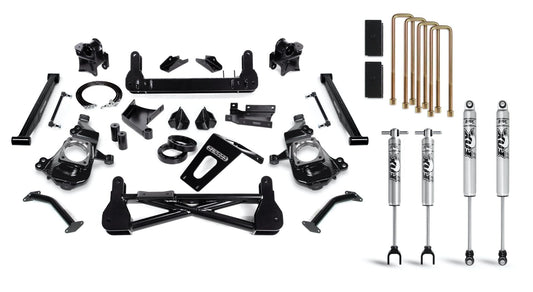 Cognito - 7-Inch Standard Lift Kit with Fox PSMT 2.0 Shocks For 20-24 Silverado/Sierra 2500/3500 2WD/4WD