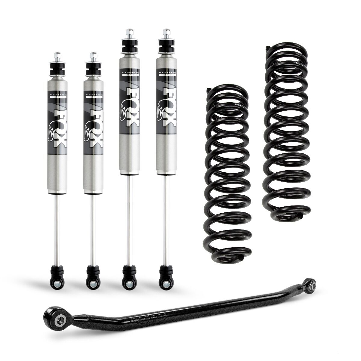 Cognito - 3-Inch Performance Leveling Kit With Fox PS 2.0 IFP Shocks for 14-23 RAM 2500 4WD