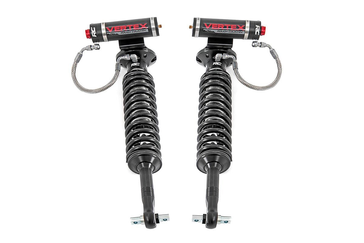 Rough Country | 5.5"- 6.5" Vertex 2.5 Adjustable Coilovers | Ford F-150 4WD (2014-2023)