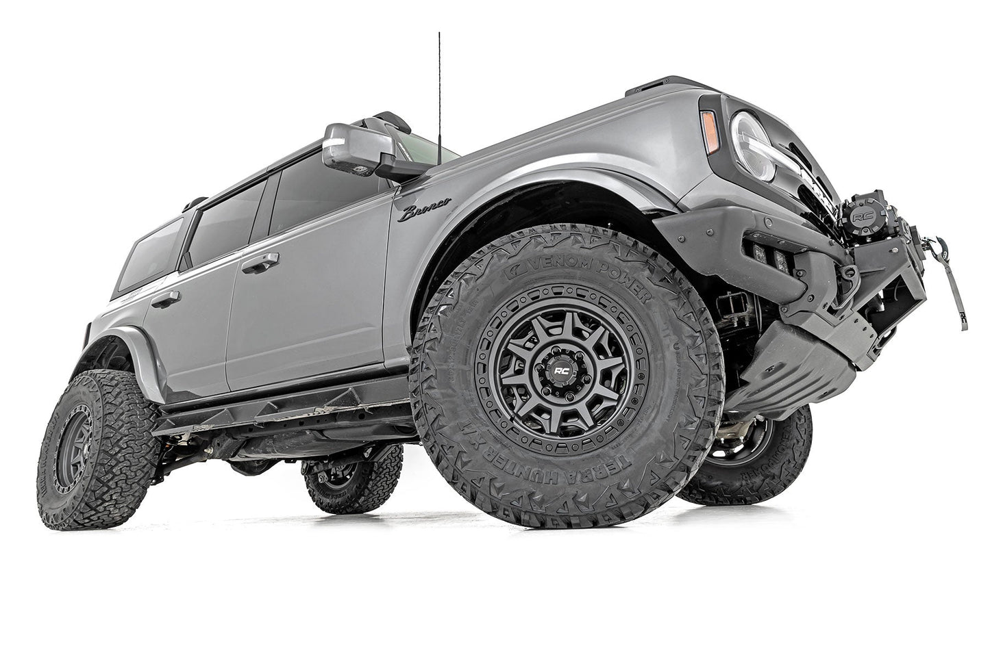 Rough Country  | Rough Country 85 Series Wheel | Simulated Beadlock | Gunmetal Gray/Black | 17x9 |