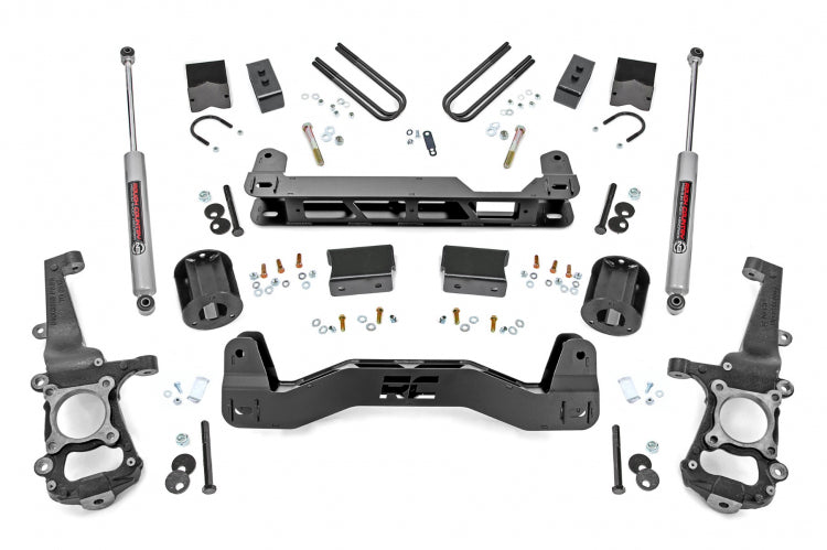 Rough Country | 4 Inch Lift Kit | Ford F-150 2WD (2021-2023)