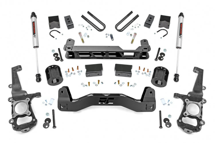Rough Country | 4 Inch Lift Kit | Ford F-150 2WD (2021-2023)