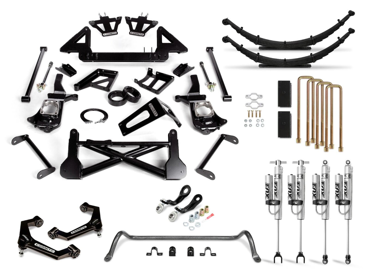Cognito - 10-Inch Performance Lift Kit with Fox PSRR 2.0 for 2011-2019 Silverado/Sierra 2500/3500 2WD/4WD