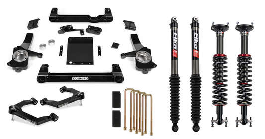 Cognito - 6-Inch Performance Lift Kit with Elka 2.0 IFP Shocks For 19-23 Silverado/Sierra 1500 2WD/4WD Including AT4 and Trail Boss
