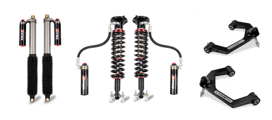 Cognito - 2.5-Inch Elite Leveling Kit with Elka 2.5 Reservoir shocks for 21-23 Ford F-150 4WD