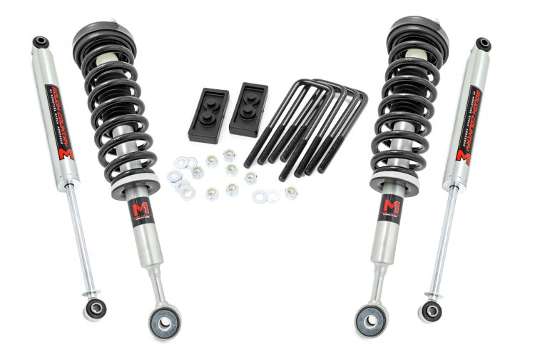 Rough Country | 2.5 Inch Lift Kit Lifted Struts | Ford F-150 4WD (2004-2008)