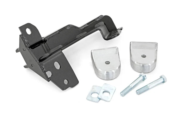 Rough Country | 2 Inch Leveling Kit | Track Bar Bracket | Ford Super Duty 4WD (2017-2022)