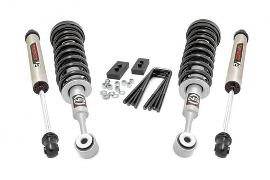 Rough Country | 2.5 Inch Lift Kit Lifted Struts | Ford F-150 4WD (2004-2008)