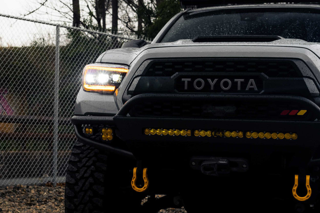 MORIMOTO - TOYOTA TACOMA (2016-2021): XB LED HEADLIGHTS AMBER-Headlights-Deviate Dezigns (DV8DZ9)