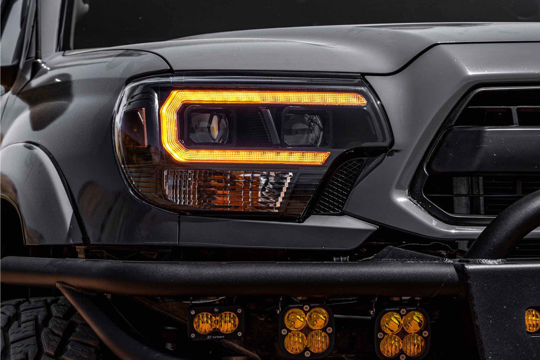 MORIMOTO - TOYOTA TACOMA (2012-2015): XB HYBRID LED HEADLIGHTS AMBER-Headlights-Deviate Dezigns (DV8DZ9)