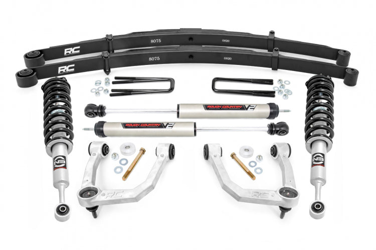 Rough Country  | 3.5 Inch Lift Kit | UCA and Leaf Springs | Toyota Tacoma 4WD (2005-2023)