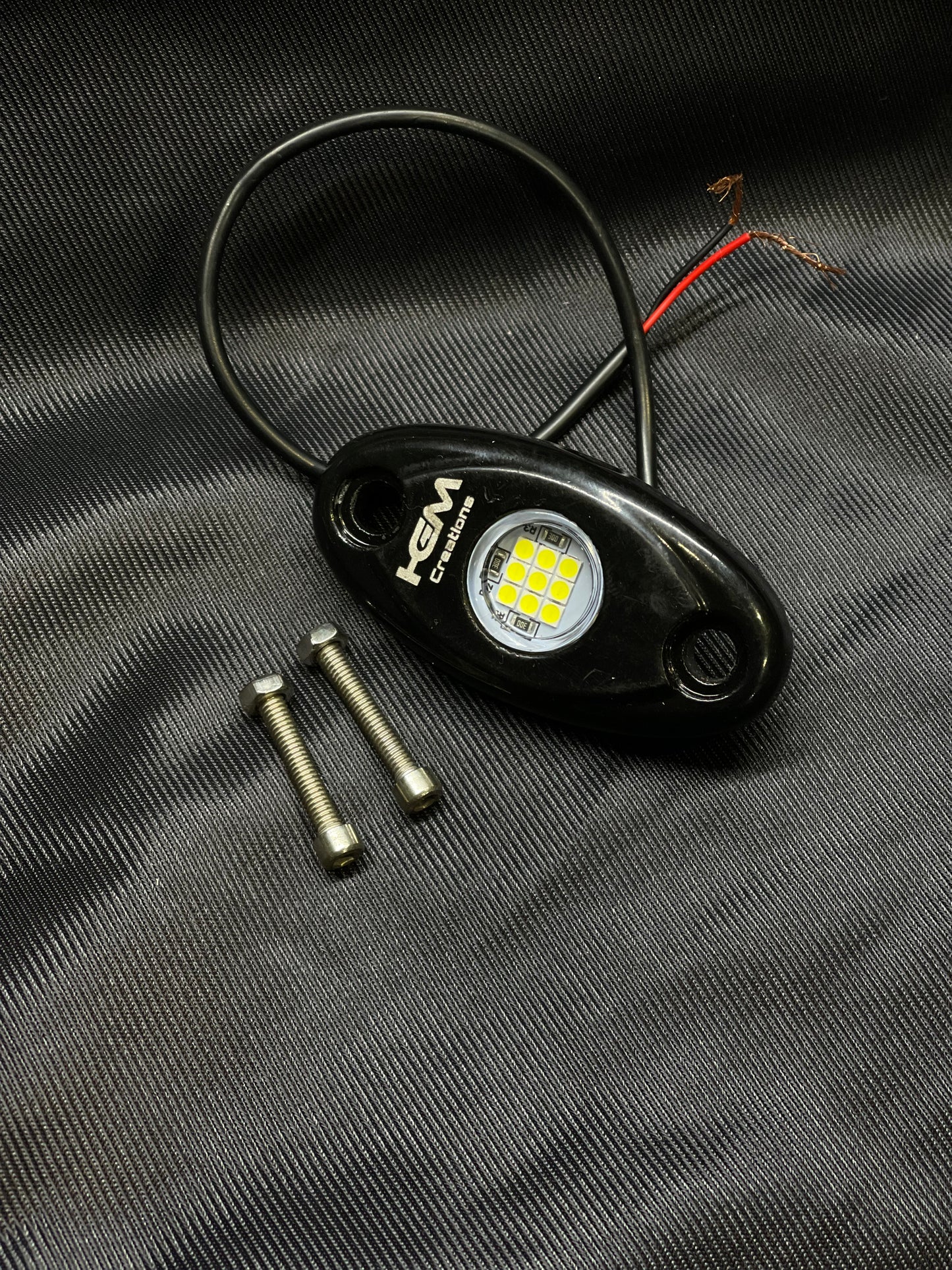 9 LED PURE WHITE ROCK LIGHT