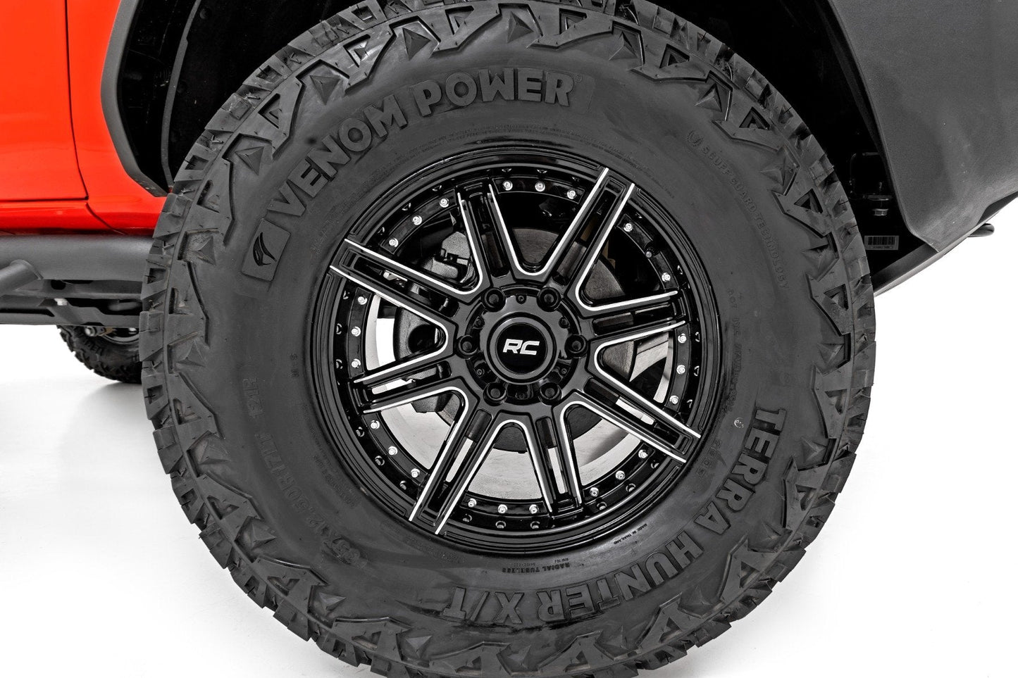Rough Country  | Rough Country 88 Series Wheel | One-Piece | Gloss Black | 20x10 |