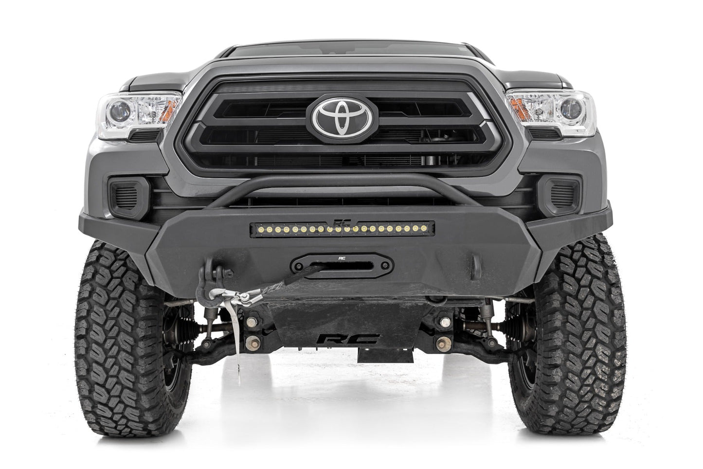 Rough Country  | Rough Country 87 Series Wheel | Simulated Beadlock | Gray/Black | 17x8.5 |