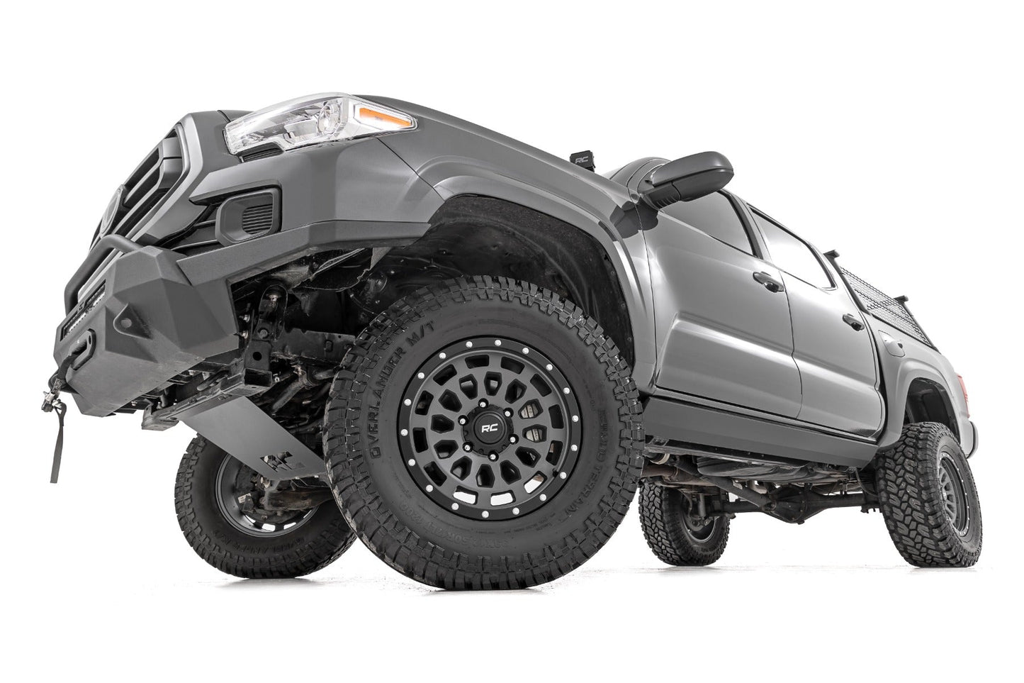 Rough Country  | Rough Country 87 Series Wheel | Simulated Beadlock | Gray/Black | 17x8.5 |