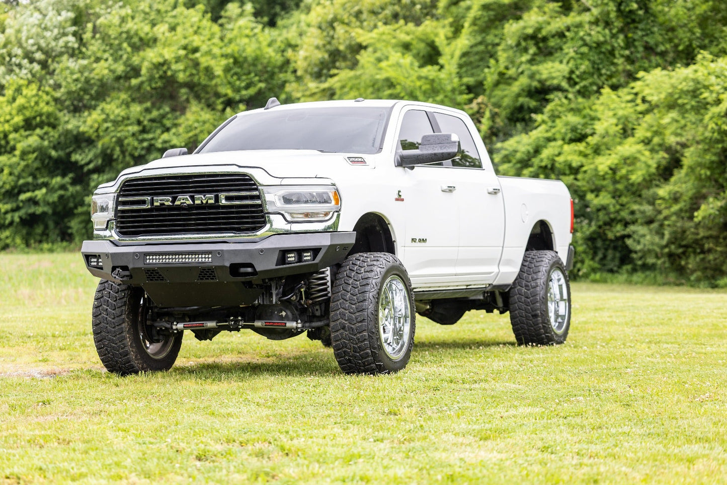 Rough Country  | N3 Steering Stabilizer | Dual | 2.5-8 Inch Lift | Ram 2500 (14-23)/3500 (13-23)