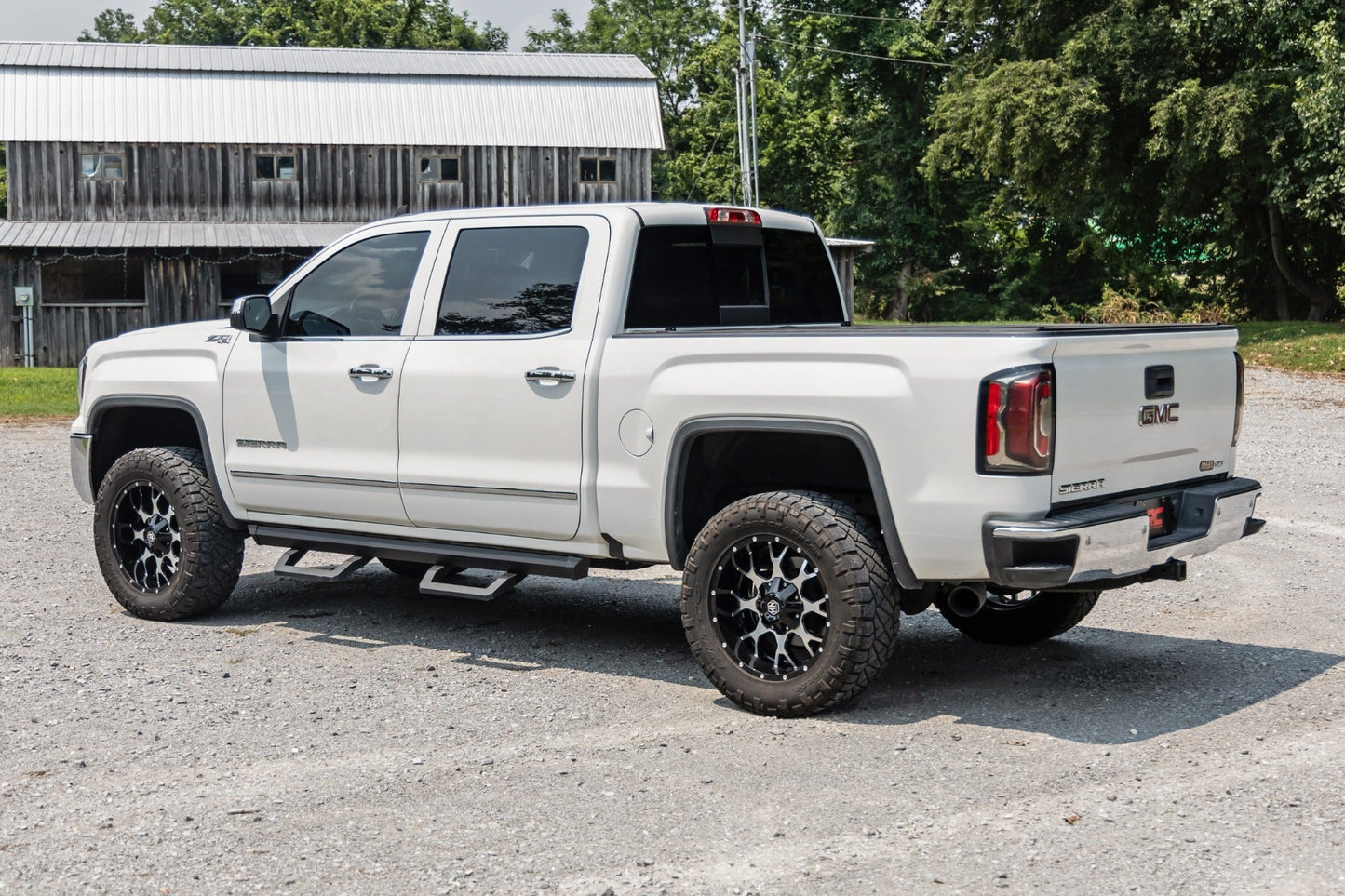 Rough Country  | SR2 Adjustable Aluminum Steps | Crew Cab | Chevy/GMC 1500/2500HD/3500HD (07-18)