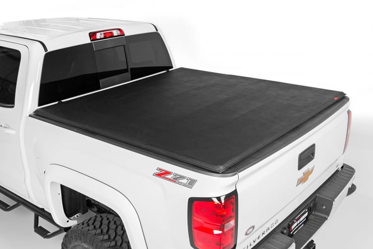 Rough Country  | Bed Cover | Tri Fold | Soft | 5' Bed | Toyota Tacoma 2WD/4WD (05-15)