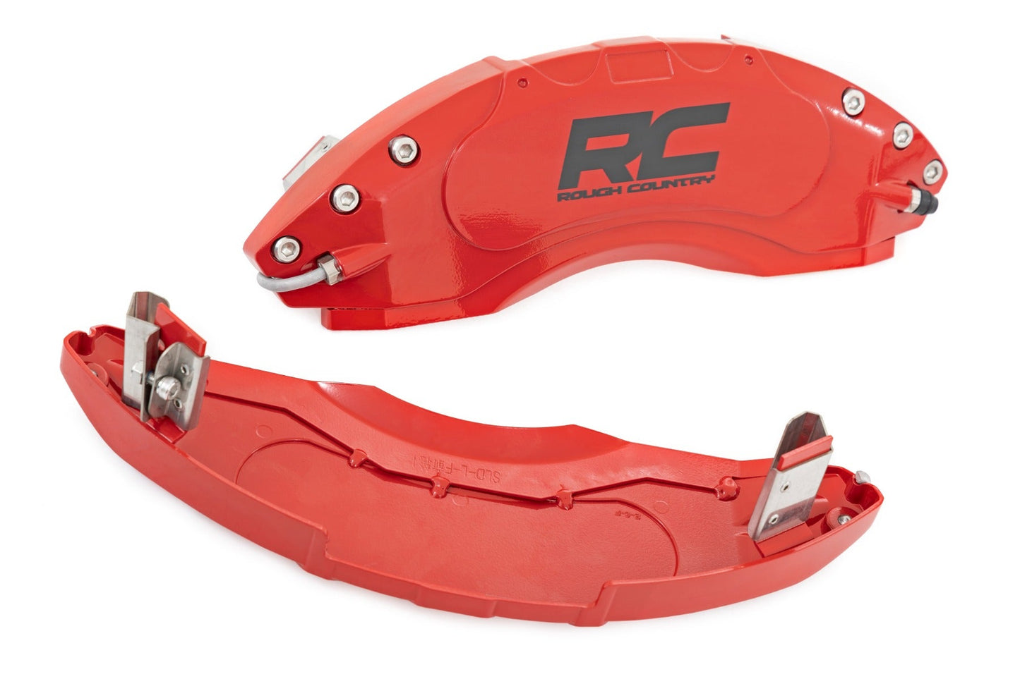 Rough Country  | Caliper Cover | Red | Toyota Tacoma 2WD/4WD (2005-2023) (FRONT ONLY)