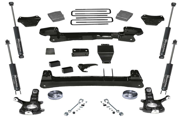 Super Lift - 1999 - 2006 Silverado/Sierra 4WD 6in Chevy/GMC Lift Kit | Knuckle Kit